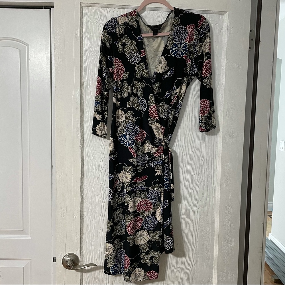 Express wrap dress